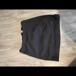 Free People Black Skirt